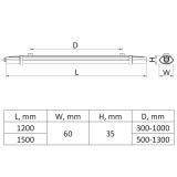 CJD595 1200 36 3600Lm